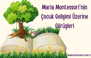 Maria Montessori'nin Çocuk Gelişimi Üzerine Görüşleri