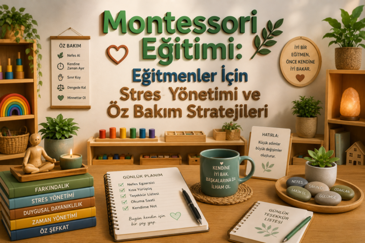 Montessori Eğitimi Eğitmenler İçin Stres Yönetimi ve Öz Bakım Stratejileri
