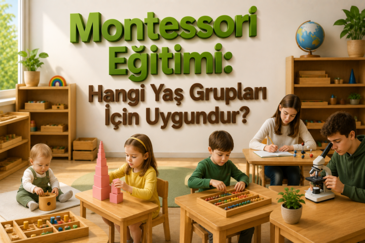 Montessori Eğitimi Hangi Yaş Grupları İçin Uygundur