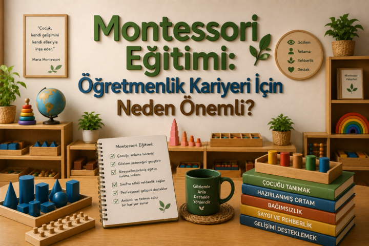 Montessori Eğitimi Öğretmenlik Kariyeri İçin Neden Önemli
