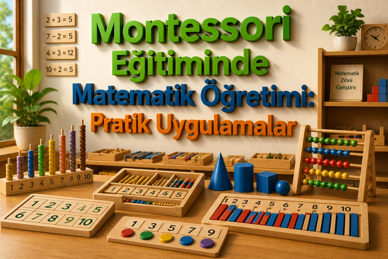 Montessori Eğitiminde Matematik Öğretimi Pratik Uygulamalar