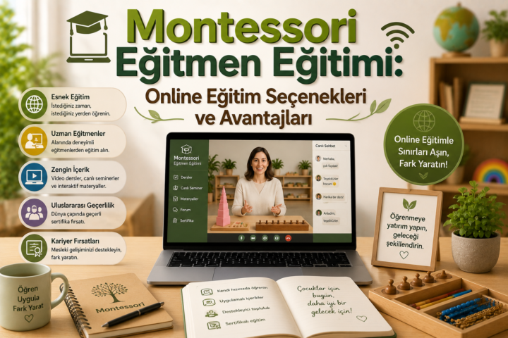 Montessori Eğitmen Eğitimi Online Eğitim Seçenekleri ve Avantajları