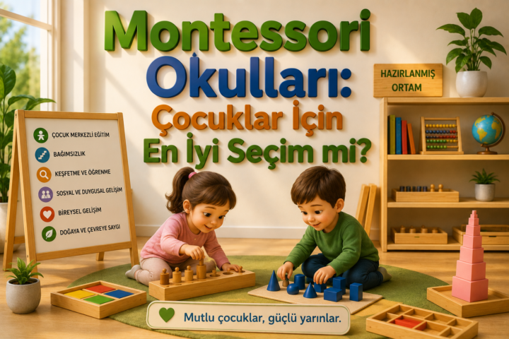 Montessori Okulları Çocuklar İçin En İyi Seçim mi