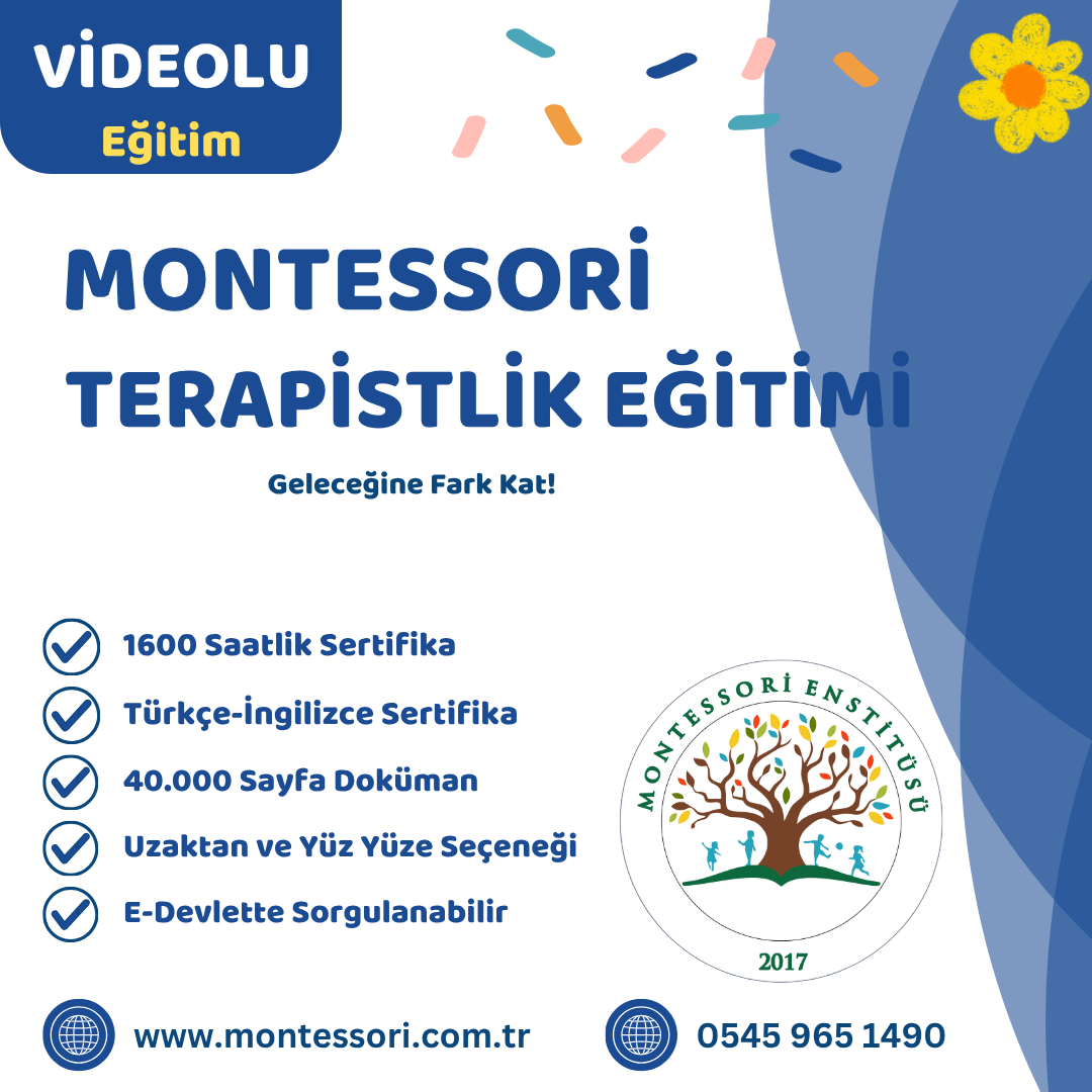 Montessori terapistliği eğitimi