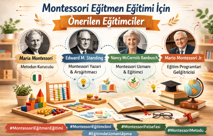 Montessori Eğitmen Eğitimi İçin Önerilen Eğitimciler