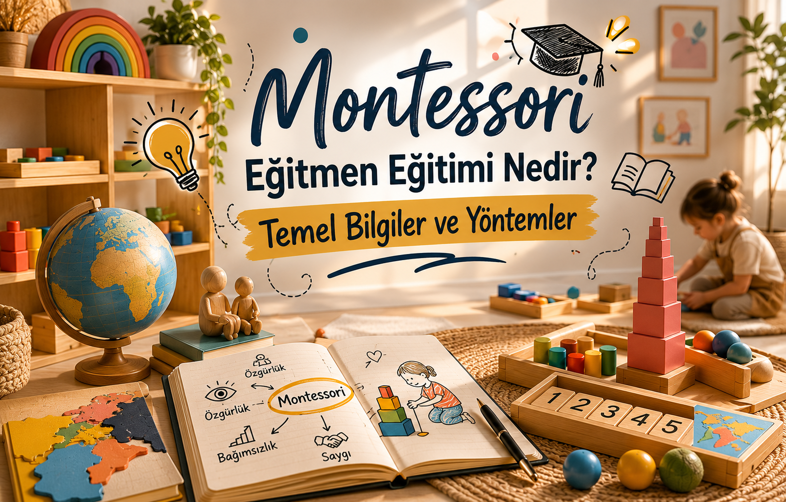 Montessori Eğitmen Eğitimi Nedir Temel Bilgiler ve Yöntemler