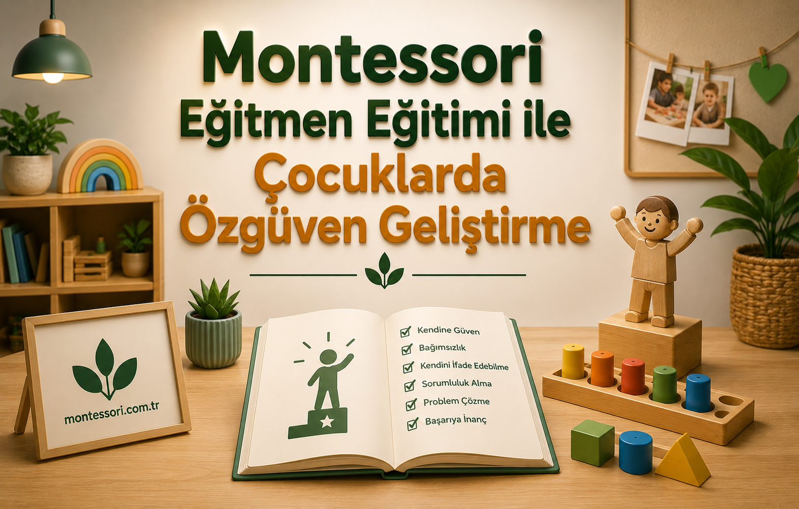 Montessori Eğitmen Eğitimi ile Çocuklarda Özgüven Geliştirme