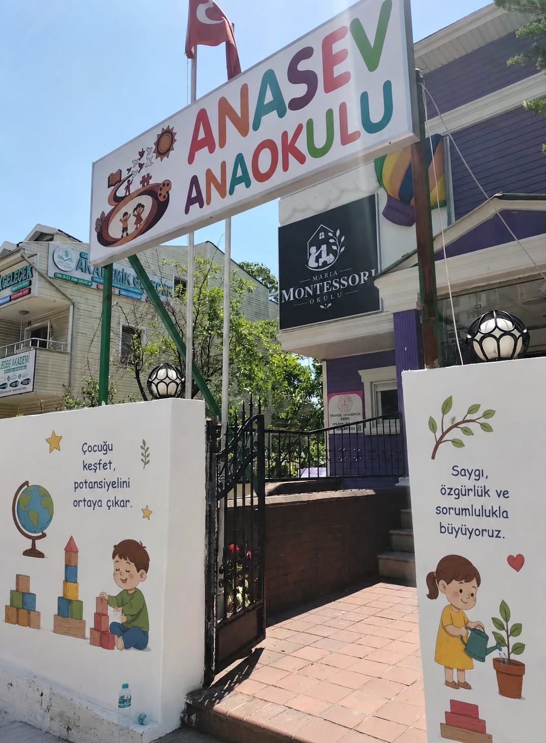 Beylikdüzü Montessori Anaokulu Anasev Anaokulu Montessori sınıfı