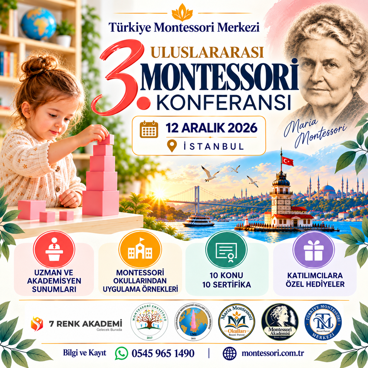 3. Uluslararası Montessori Konferansı 2026